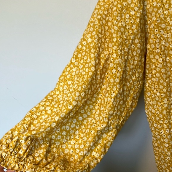 The GREAT. Floral Yellow Blouse - Picture 5 of 8